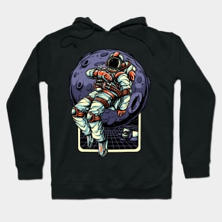 Moon Astronaut Hoodie